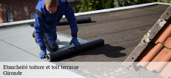 Etancheité toiture et toit terrasse Gironde 