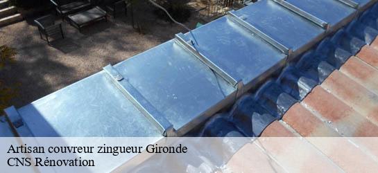 Artisan couvreur zingueur Gironde 