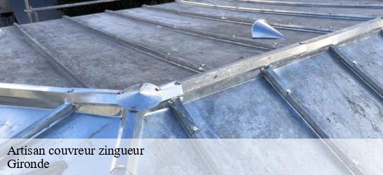 Artisan couvreur zingueur Gironde 