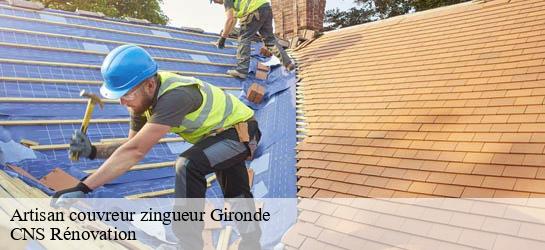 Artisan couvreur zingueur Gironde 