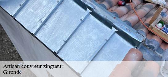 Artisan couvreur zingueur Gironde 