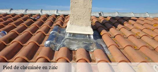Pied de cheminée en zinc Gironde 