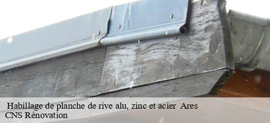  Habillage de planche de rive alu, zinc et acier   33740