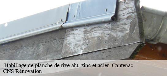  Habillage de planche de rive alu, zinc et acier   33460