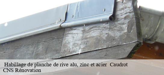  Habillage de planche de rive alu, zinc et acier   33490
