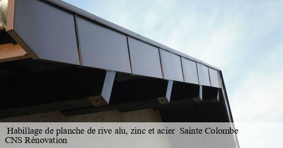  Habillage de planche de rive alu, zinc et acier   sainte-colombe-33350 CNS Rénovation