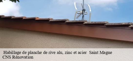  Habillage de planche de rive alu, zinc et acier   33125
