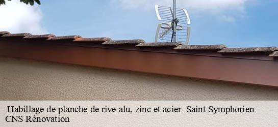  Habillage de planche de rive alu, zinc et acier   33113