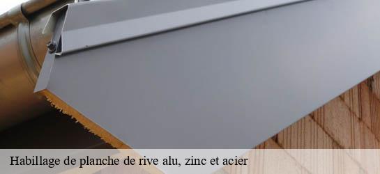  Habillage de planche de rive alu, zinc et acier   33140