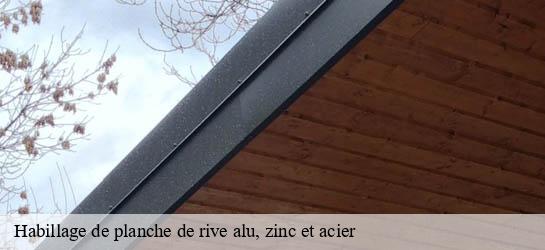  Habillage de planche de rive alu, zinc et acier   33140