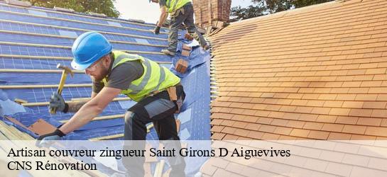 Artisan couvreur zingueur  33920