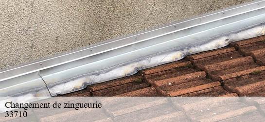 Changement de zingueurie  33710