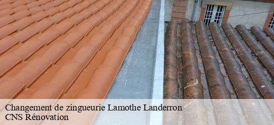 Changement de zingueurie  33190