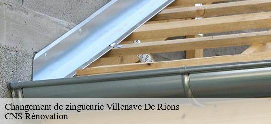 Changement de zingueurie  33550