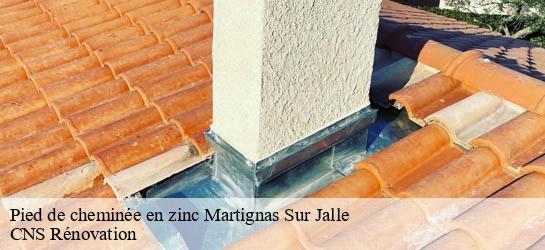 Pied de cheminée en zinc  33127