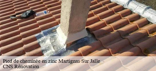 Pied de cheminée en zinc  33127