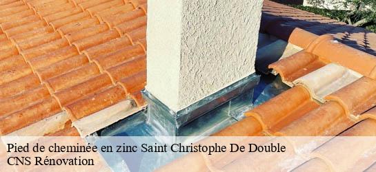 Pied de cheminée en zinc  33230