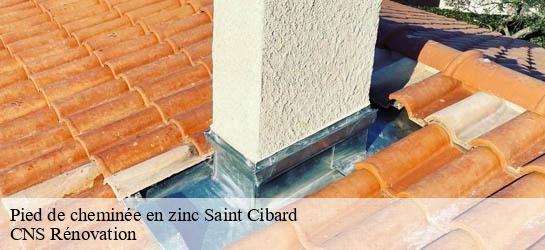 Pied de cheminée en zinc  33570