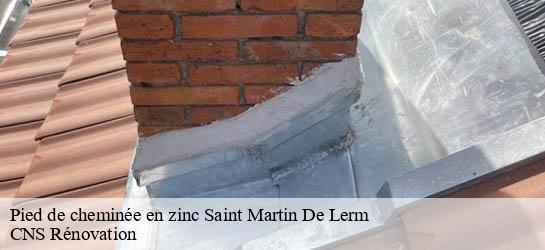 Pied de cheminée en zinc  33540