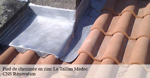 Pied de cheminée en zinc  le-taillan-medoc-33320 CNS Rénovation