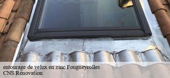entourage de velux en zinc 33220