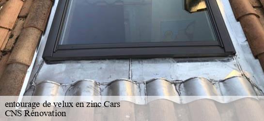 entourage de velux en zinc  33390