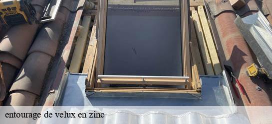 entourage de velux en zinc  33390