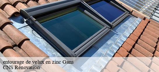 entourage de velux en zinc  33430