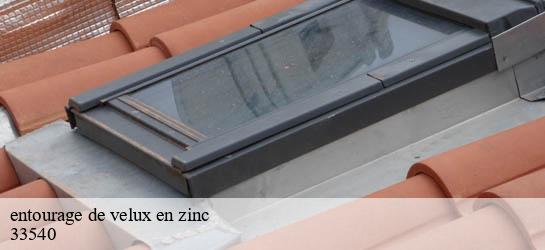 entourage de velux en zinc  33540