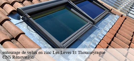 entourage de velux en zinc  33220