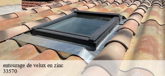 entourage de velux en zinc  33570