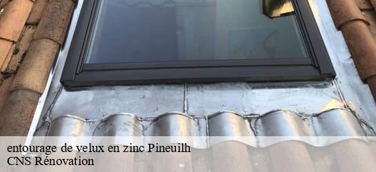 entourage de velux en zinc 33220