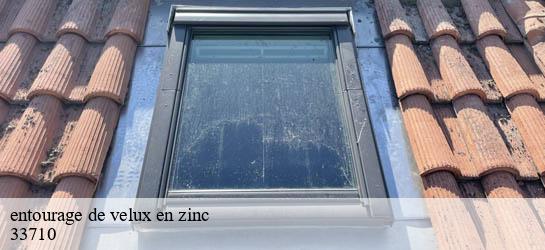 entourage de velux en zinc  33710