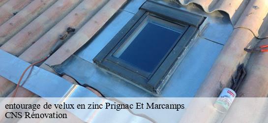 entourage de velux en zinc  33710