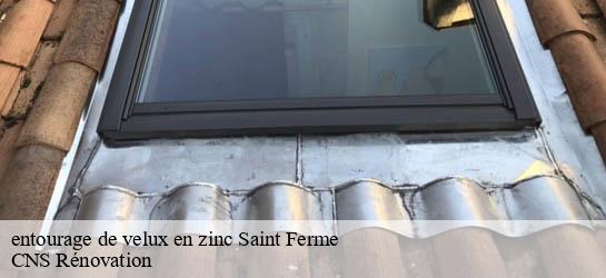 entourage de velux en zinc  33580