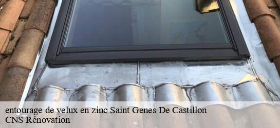 entourage de velux en zinc  33350