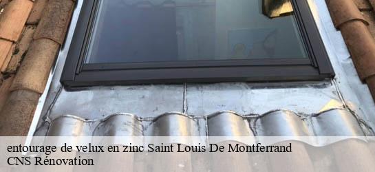entourage de velux en zinc  33440