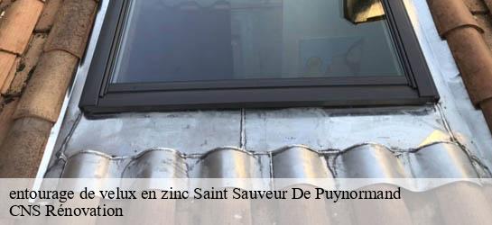 entourage de velux en zinc  33660