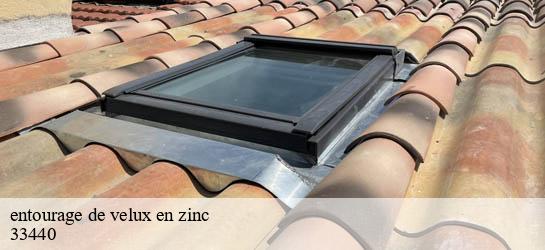 entourage de velux en zinc  33440