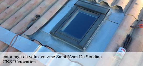 entourage de velux en zinc  33920