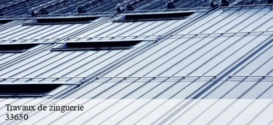 Travaux de zinguerie  33650
