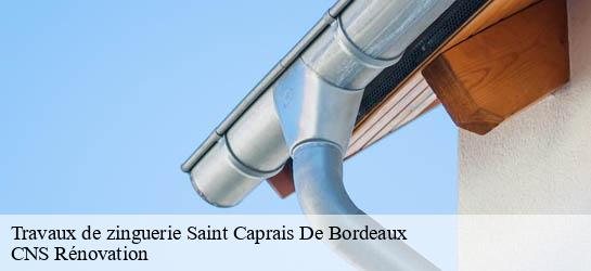 Travaux de zinguerie  33880