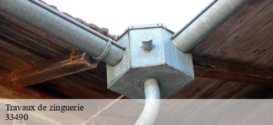 Travaux de zinguerie  33490