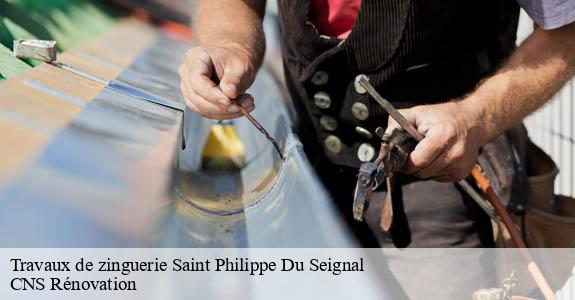 Travaux de zinguerie  saint-philippe-du-seignal-33220 CNS Rénovation