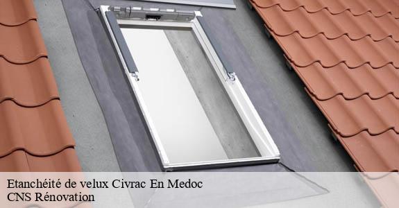 Etanchéité de velux  civrac-en-medoc-33340 CNS Rénovation