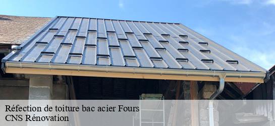 Réfection de toiture bac acier  33390