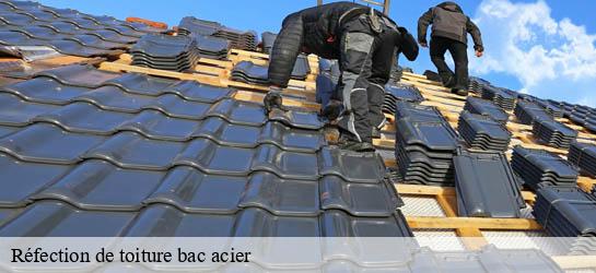 Réfection de toiture bac acier  33490