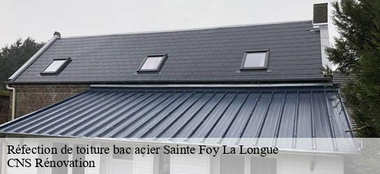 Réfection de toiture bac acier  33490