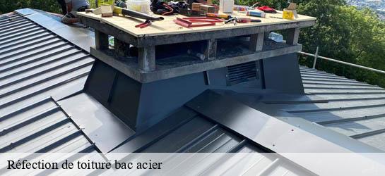 Réfection de toiture bac acier  33490