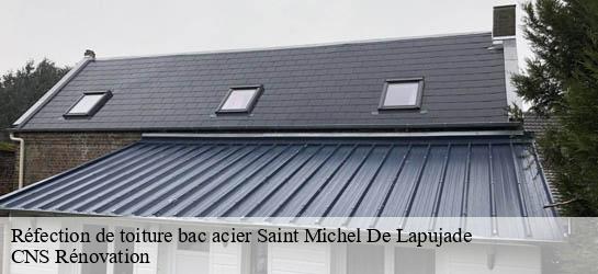 Réfection de toiture bac acier  33190